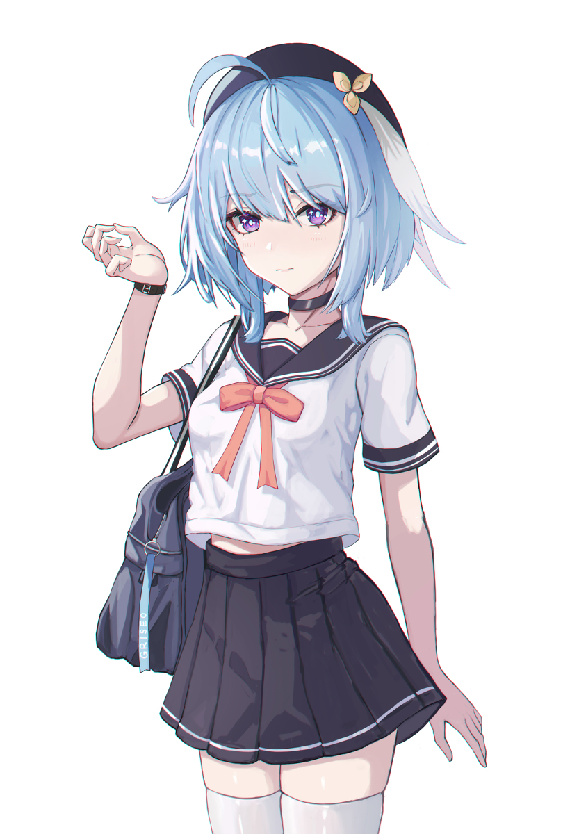 This is a pixiv picture whose title is jk格蕾修.