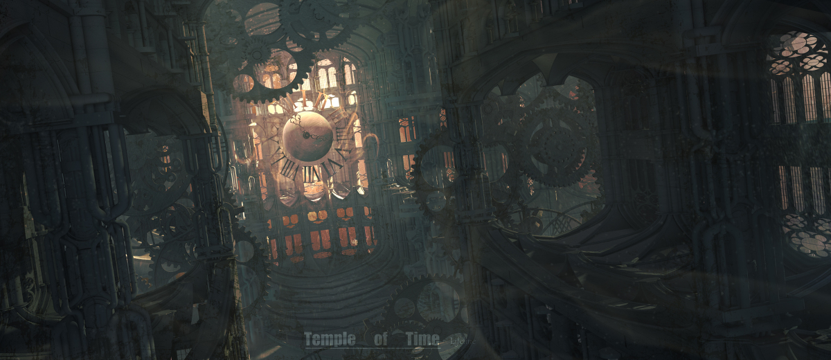 This is a pixiv picture whose title is Temple of Time.