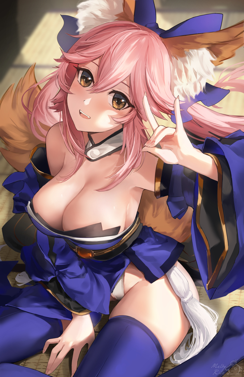 This is a pixiv picture whose title is 玉藻の前.