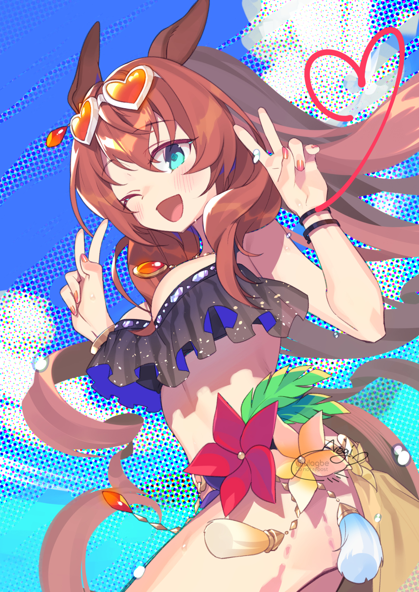 This is a pixiv picture whose title is マルゼンスキー.