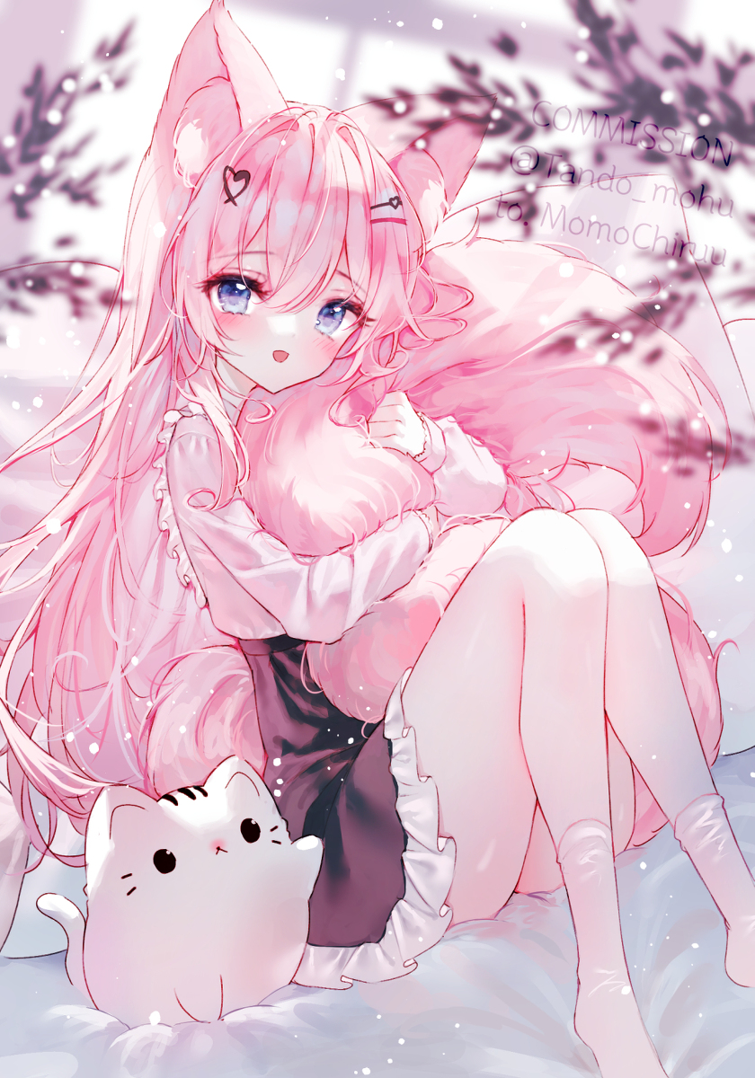 This is a pixiv picture whose title is もふ。。.