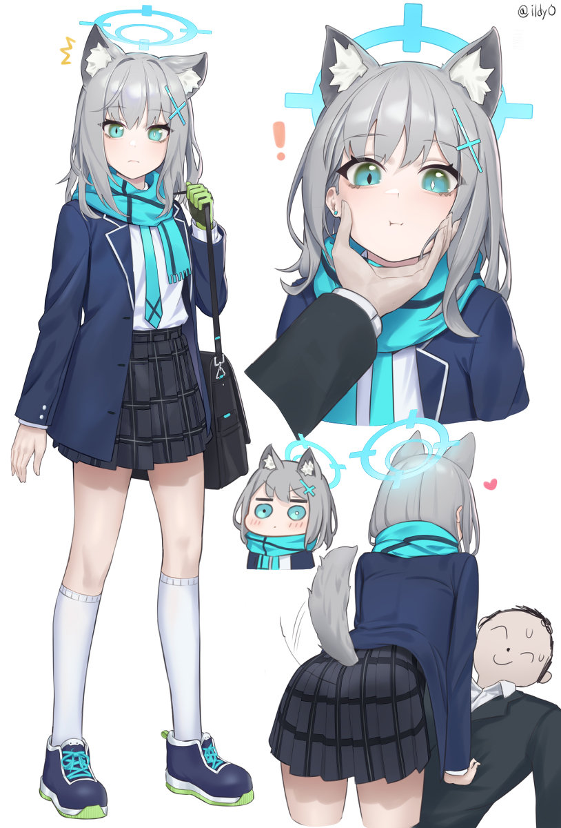 This is a pixiv picture whose title is シロコ.