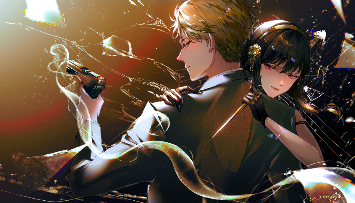 This is a pixiv picture whose title is SPY.