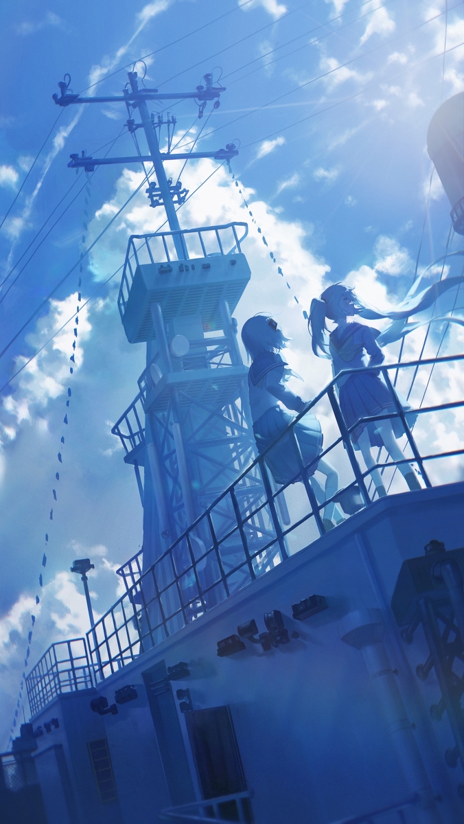 This is a pixiv picture whose title is くうになる.