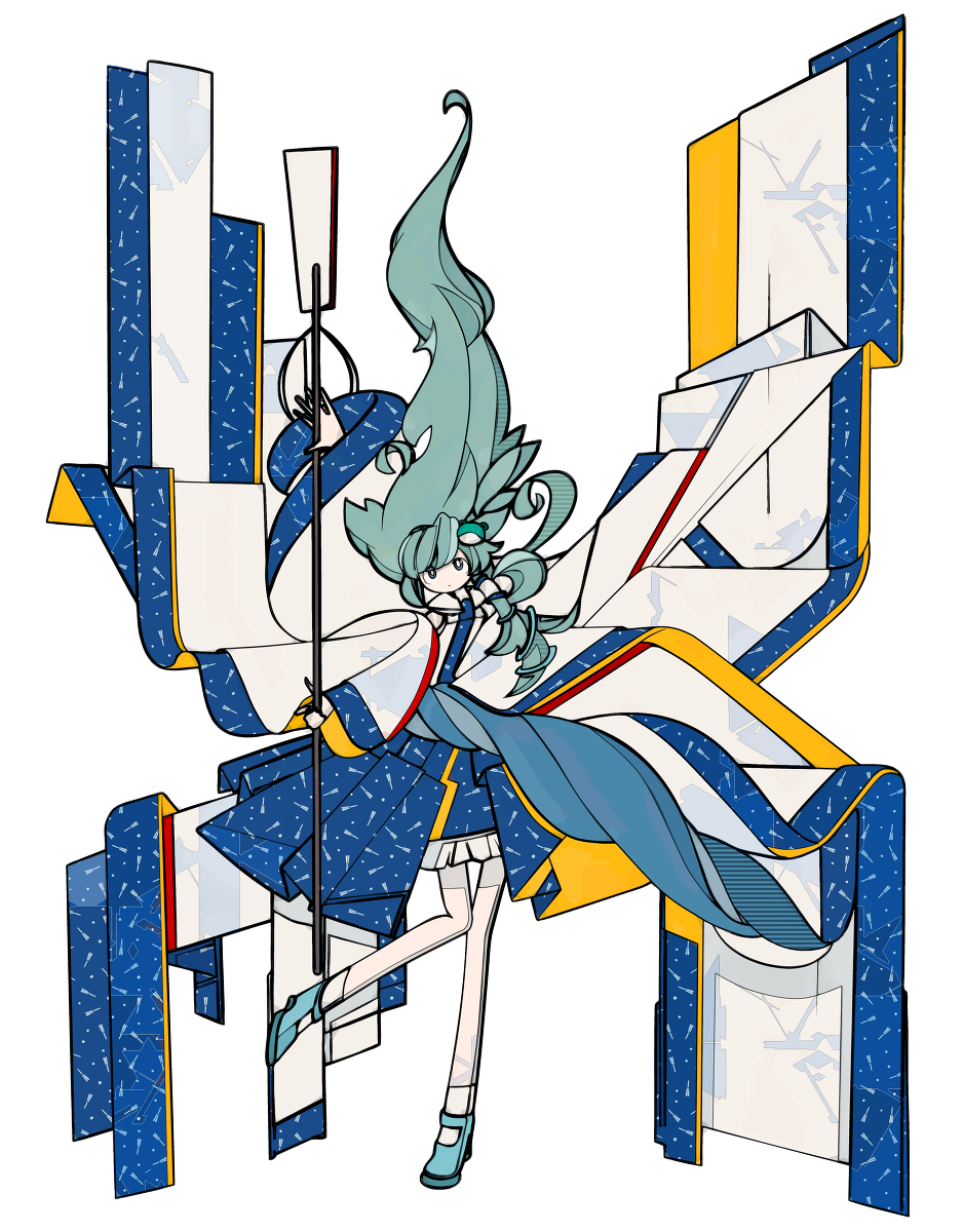This is a pixiv picture whose title is 東風谷早苗さん。.
