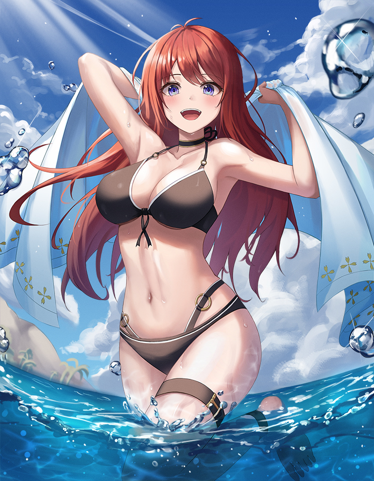 This is a pixiv picture whose title is Summer~ 夏.