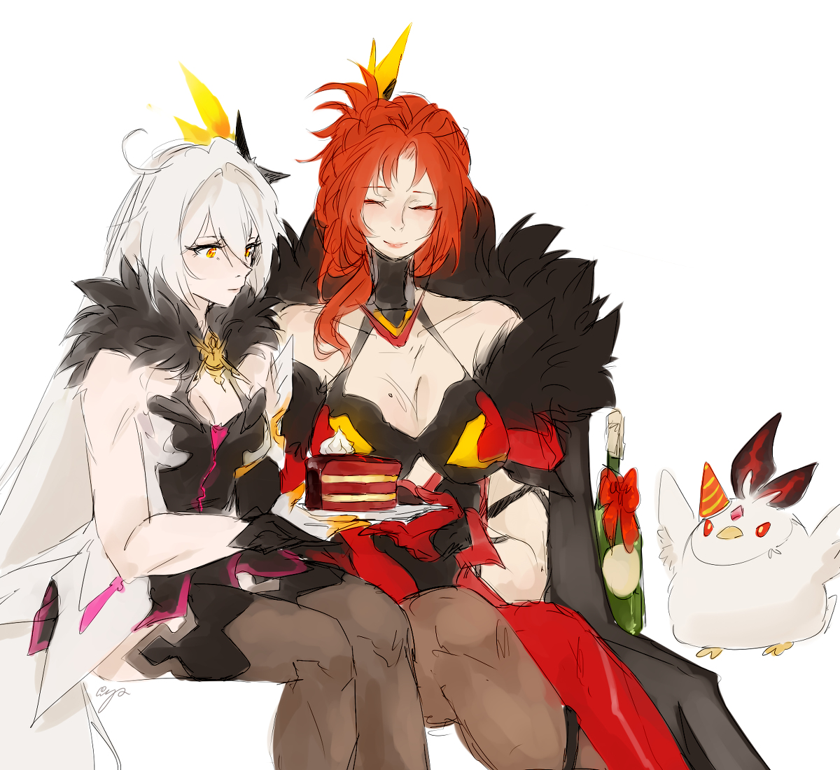 This is a pixiv picture whose title is happy birthday himeko.