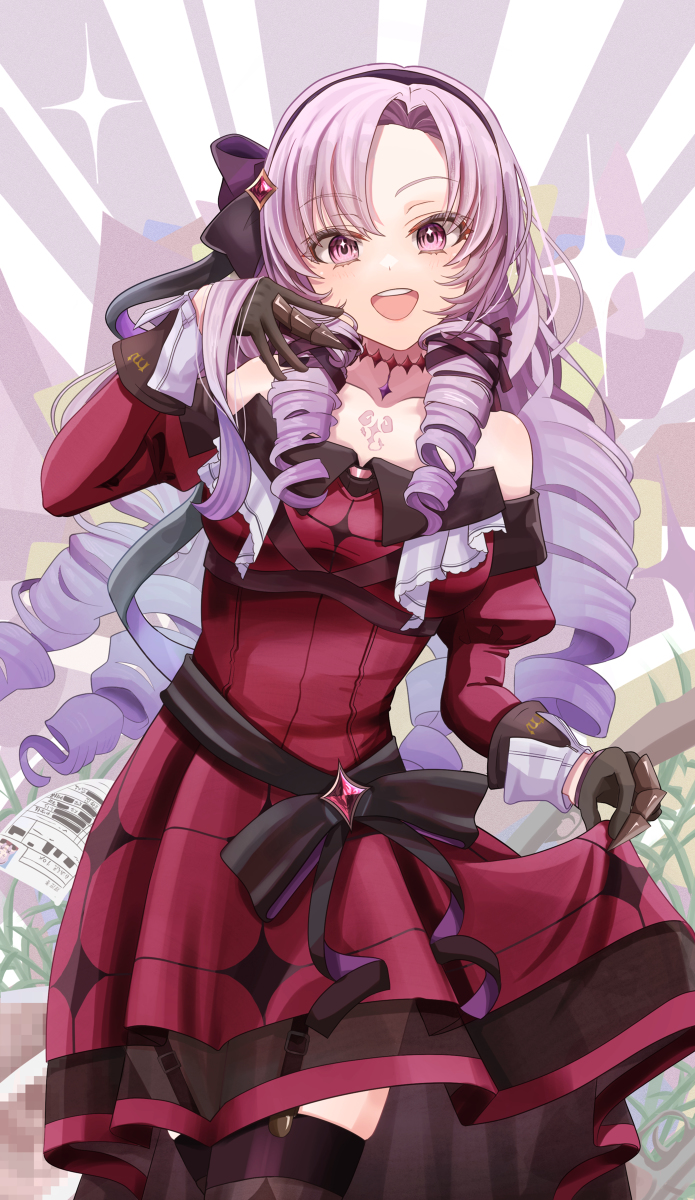 This is a pixiv picture whose title is 壱百満天原サロメ.