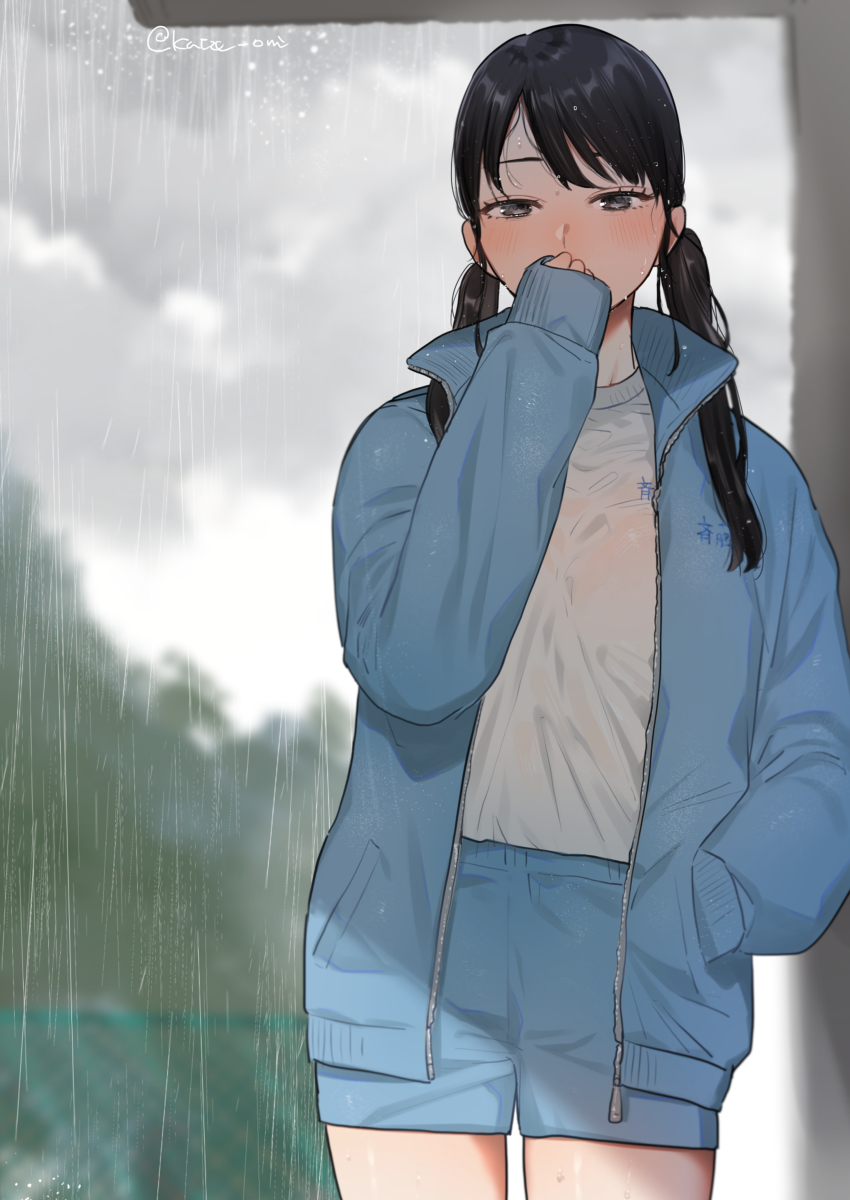 This is a pixiv picture whose title is 2022/雨.