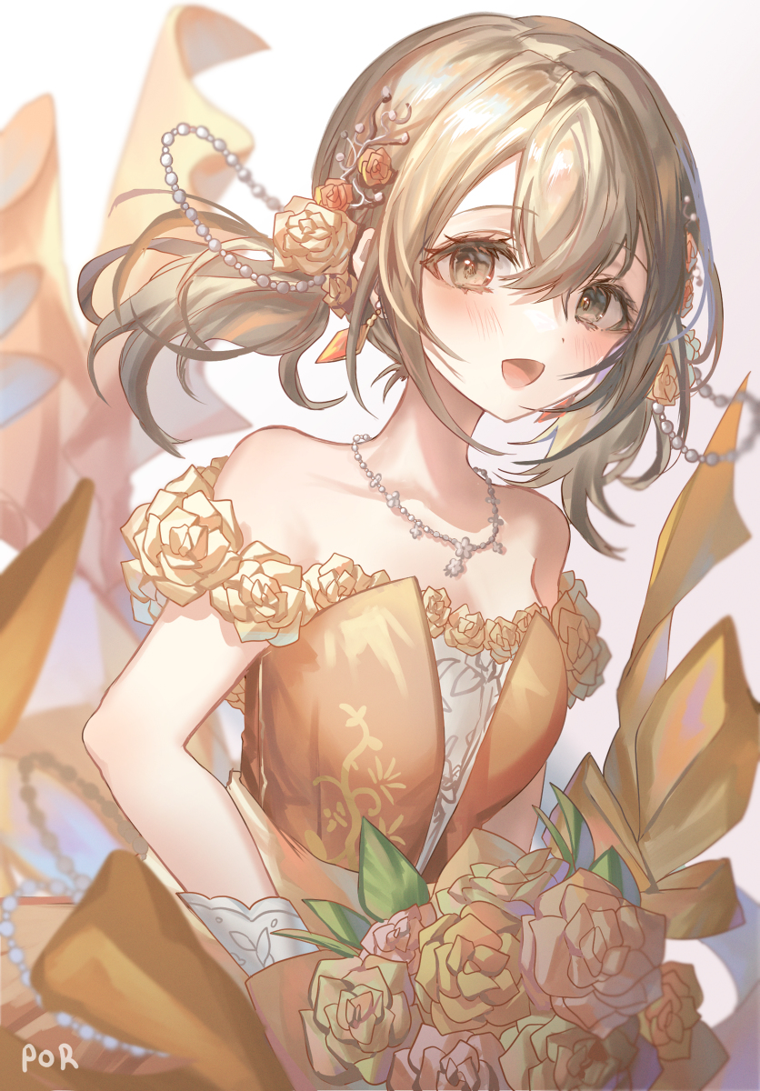 This is a pixiv picture whose title is 💛.