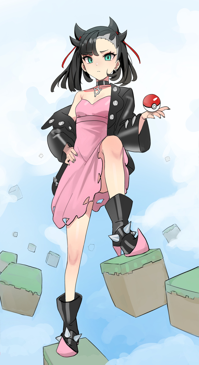 This is a pixiv picture whose title is Marnie.