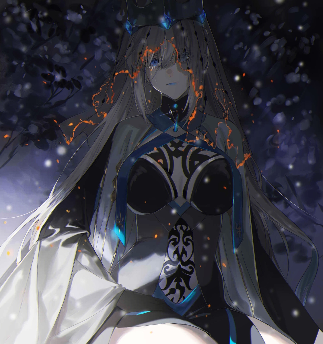This is a pixiv picture whose title is winter.