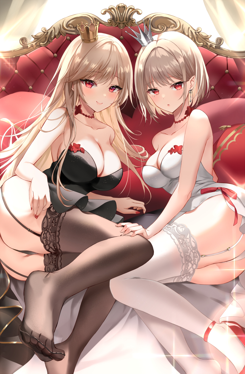 This is a pixiv picture whose title is 👑.