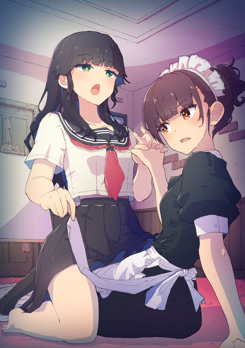 This is a pixiv picture whose title is 他をあたってください.