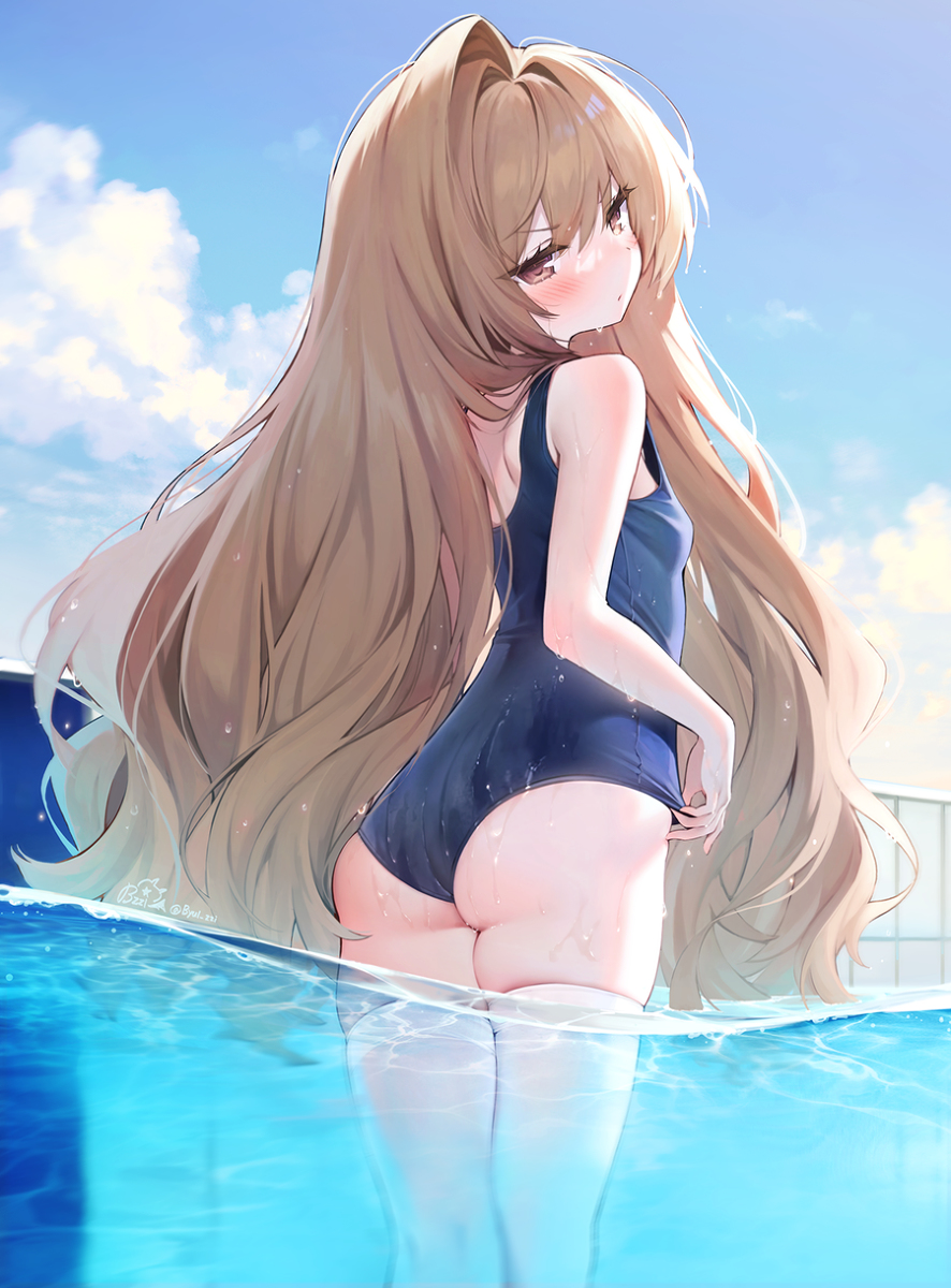 This is a pixiv picture whose title is 🐯.