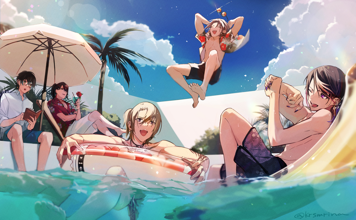 This is a pixiv picture whose title is ☀.