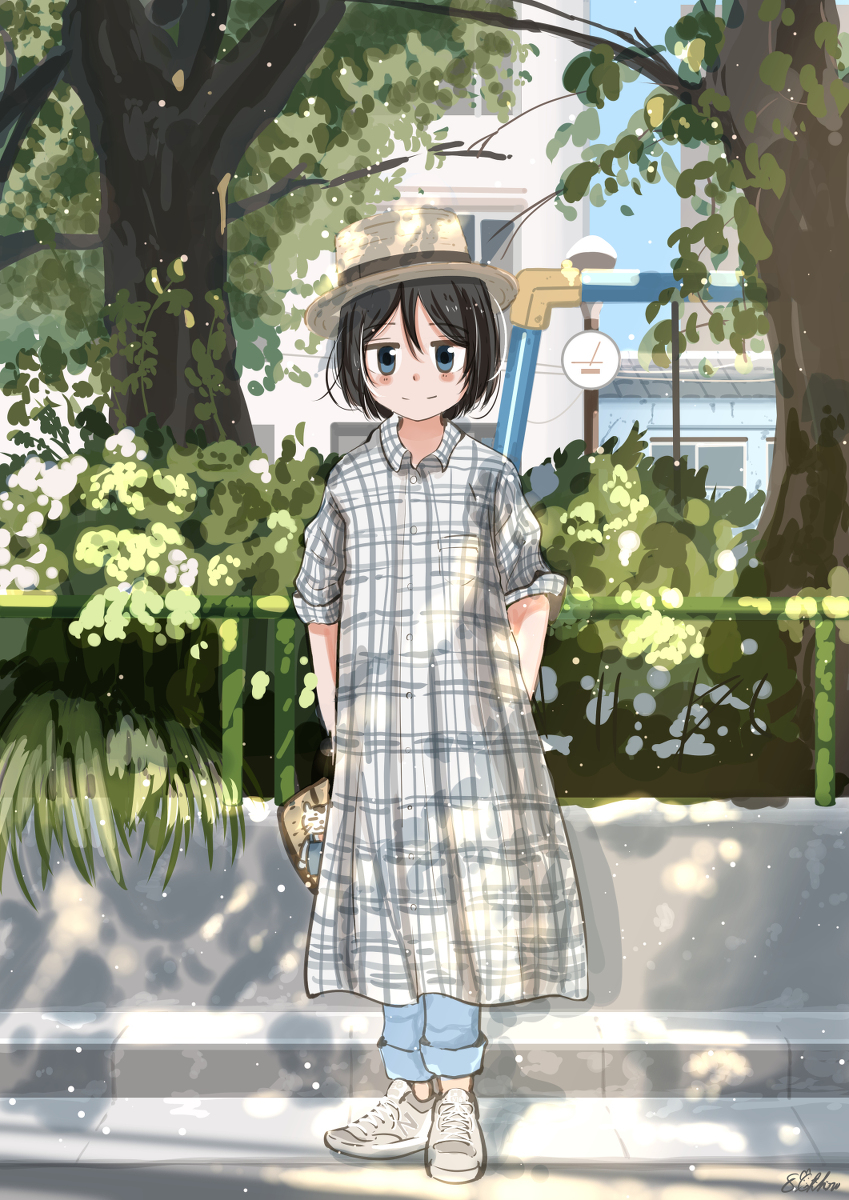 This is a pixiv picture whose title is 夏服のタマ.