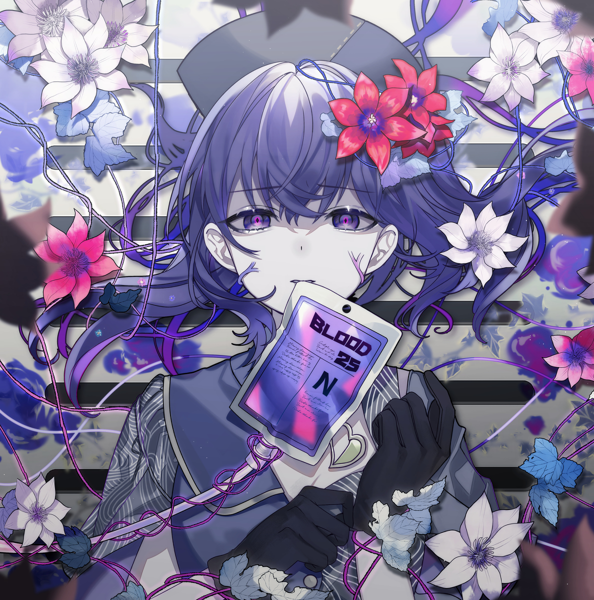 This is a pixiv picture whose title is 『コンフュージョン・ナース』.