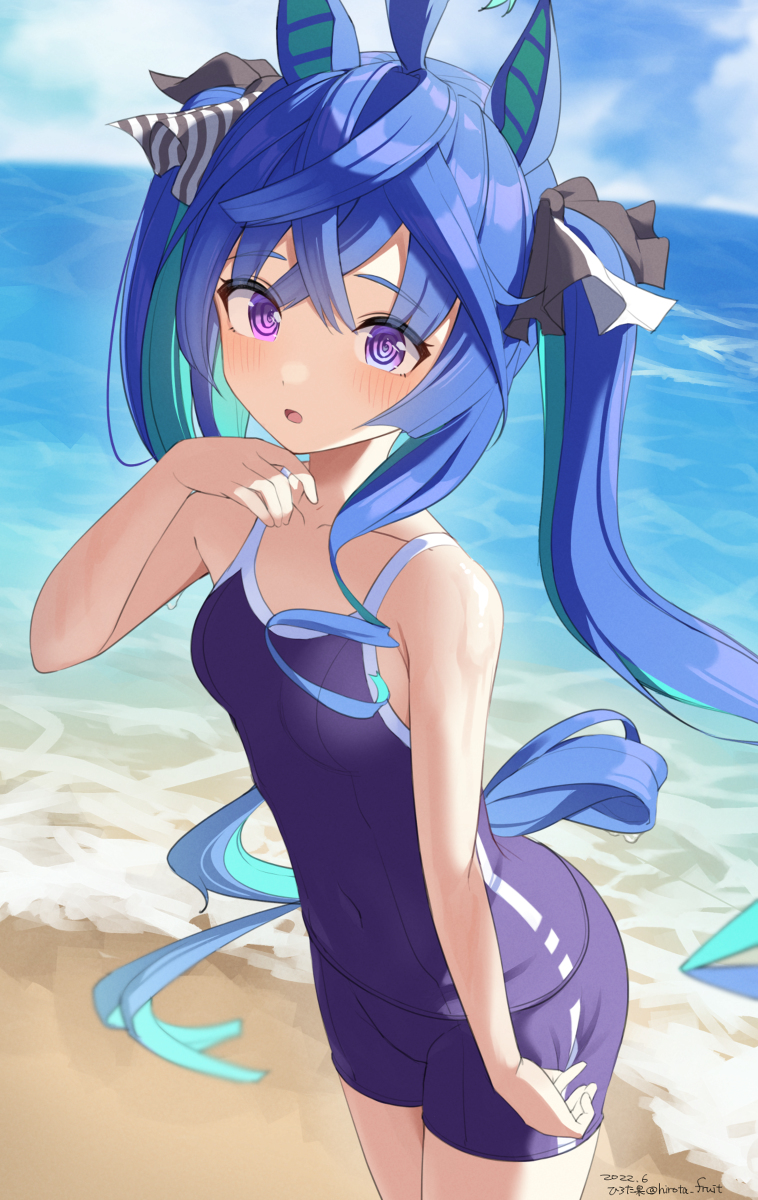 This is a pixiv picture whose title is ターボ師匠の水着.