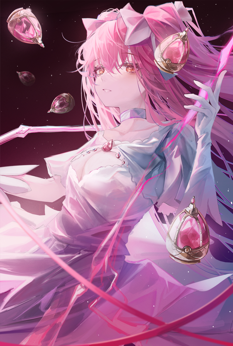 This is a pixiv picture whose title is Madoka.