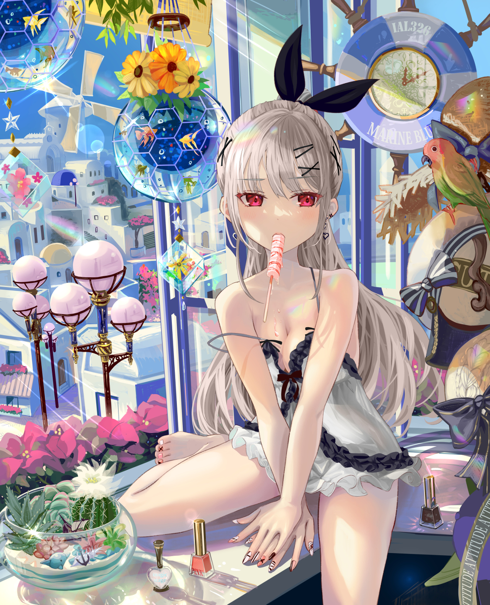This is a pixiv picture whose title is melt.