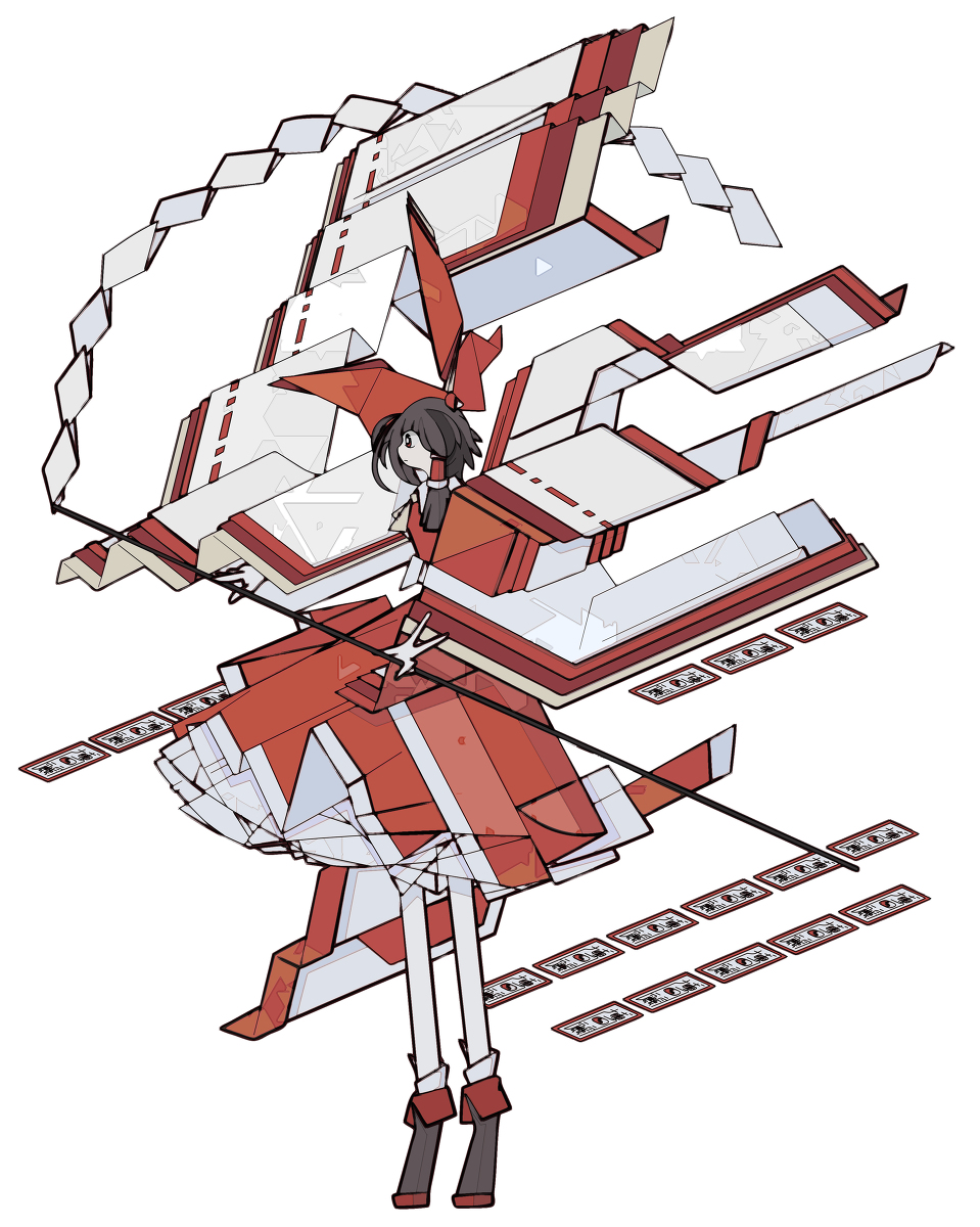 This is a pixiv picture whose title is 霊夢さん。.