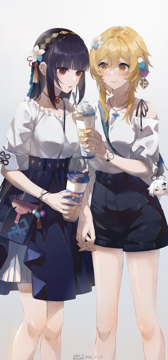 This is a pixiv picture whose title is :D.