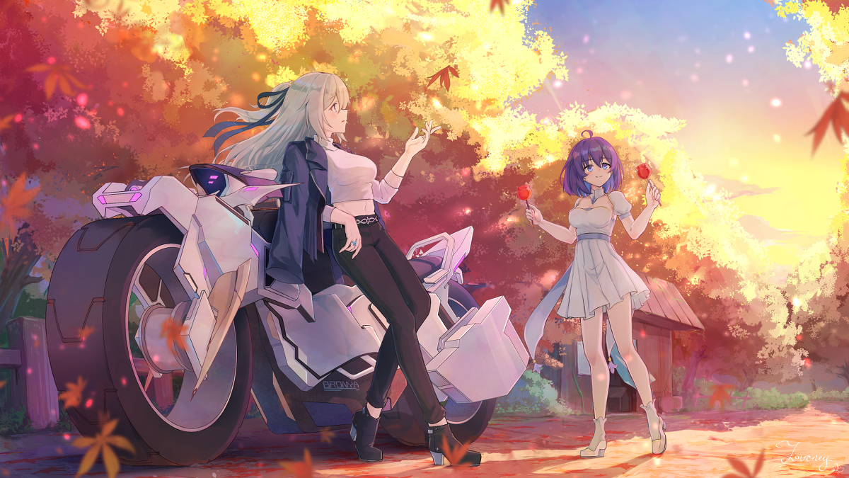 This is a pixiv picture whose title is 旅行.