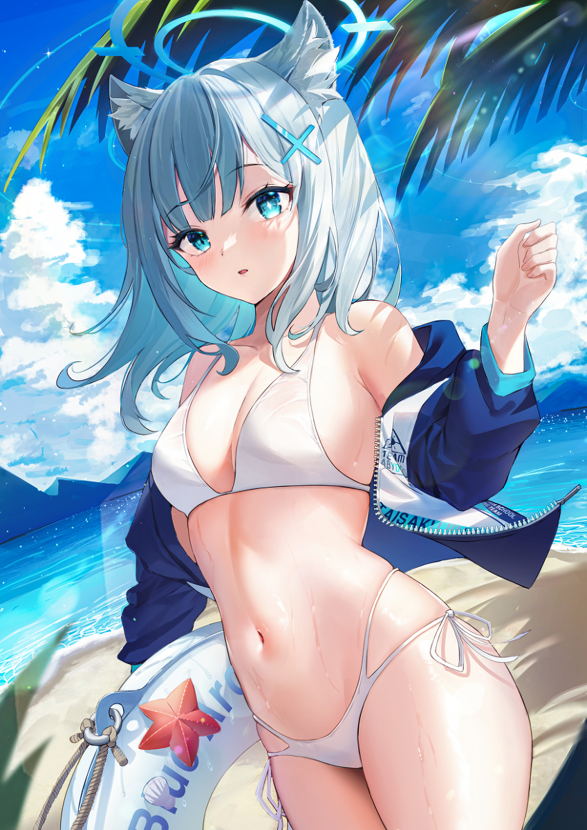 This is a pixiv picture whose title is シロコ.