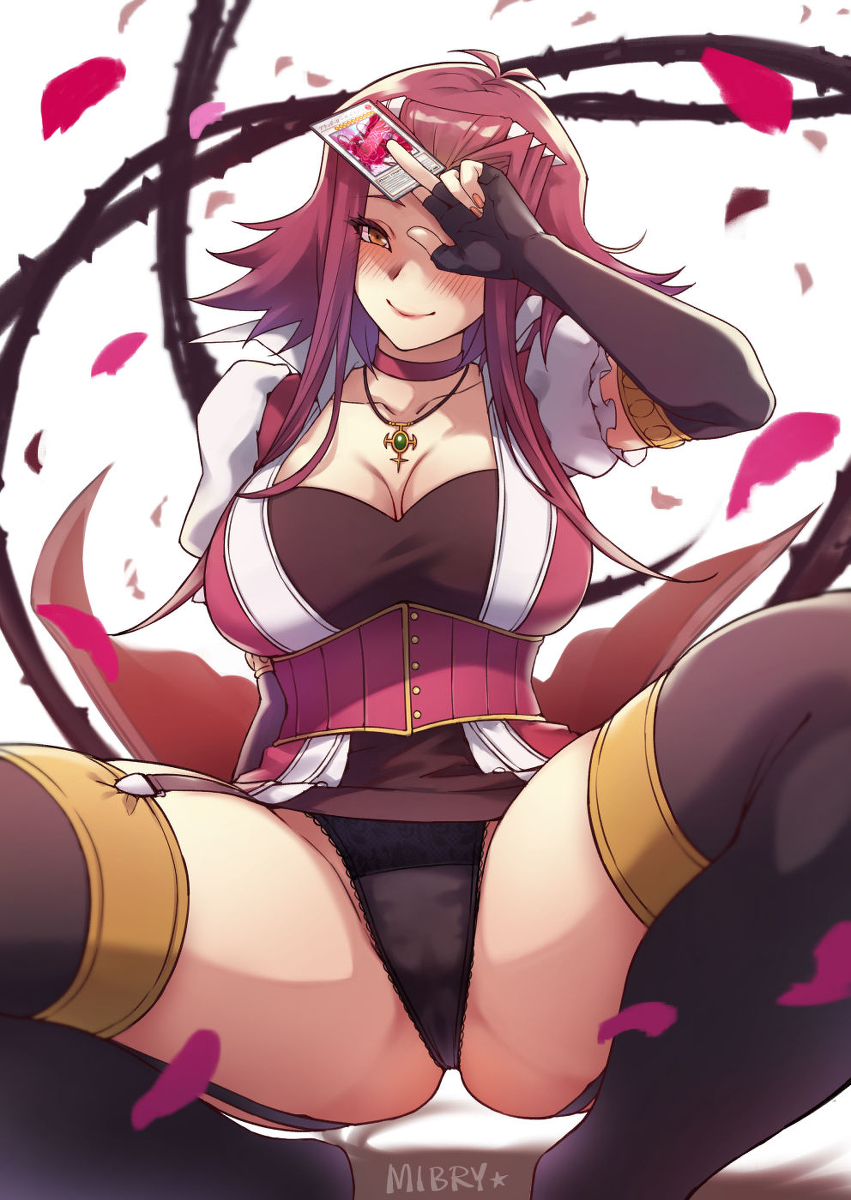 This is a pixiv picture whose title is Blood Rose.