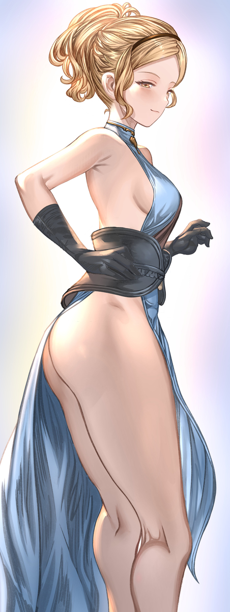 This is a pixiv picture whose title is ジータさん太もも.