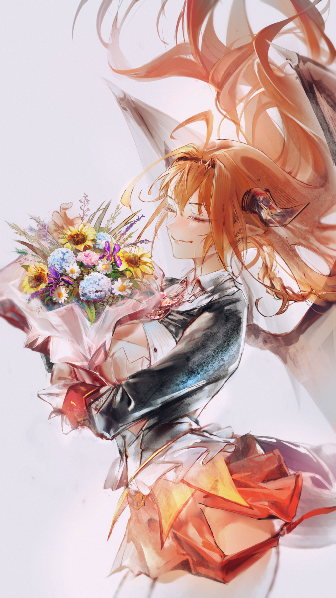 This is a pixiv picture whose title is 🌻.