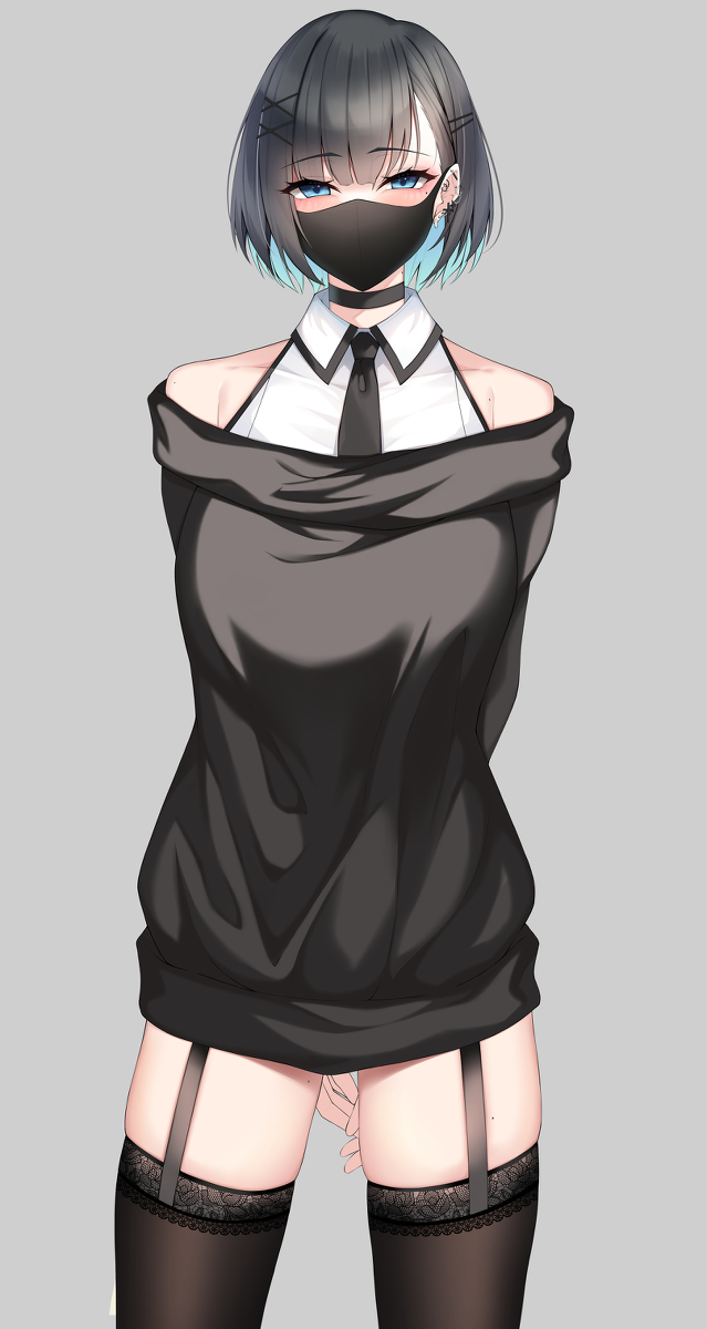 This is a pixiv picture whose title is 地雷系ちゃん.