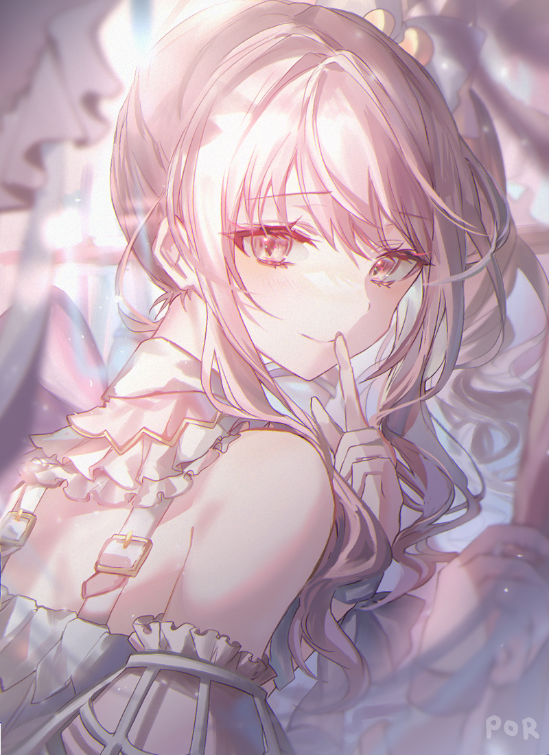 This is a pixiv picture whose title is 🎀.