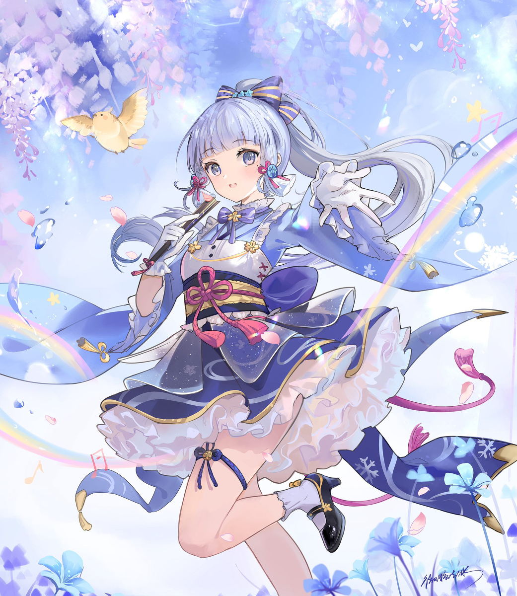 This is a pixiv picture whose title is 起舞吧.