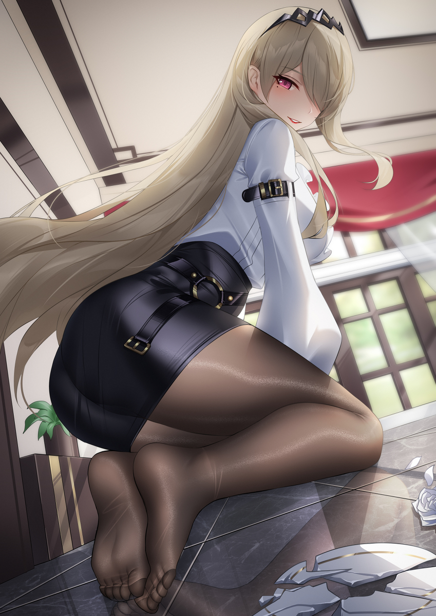 This is a pixiv picture whose title is 丽塔.