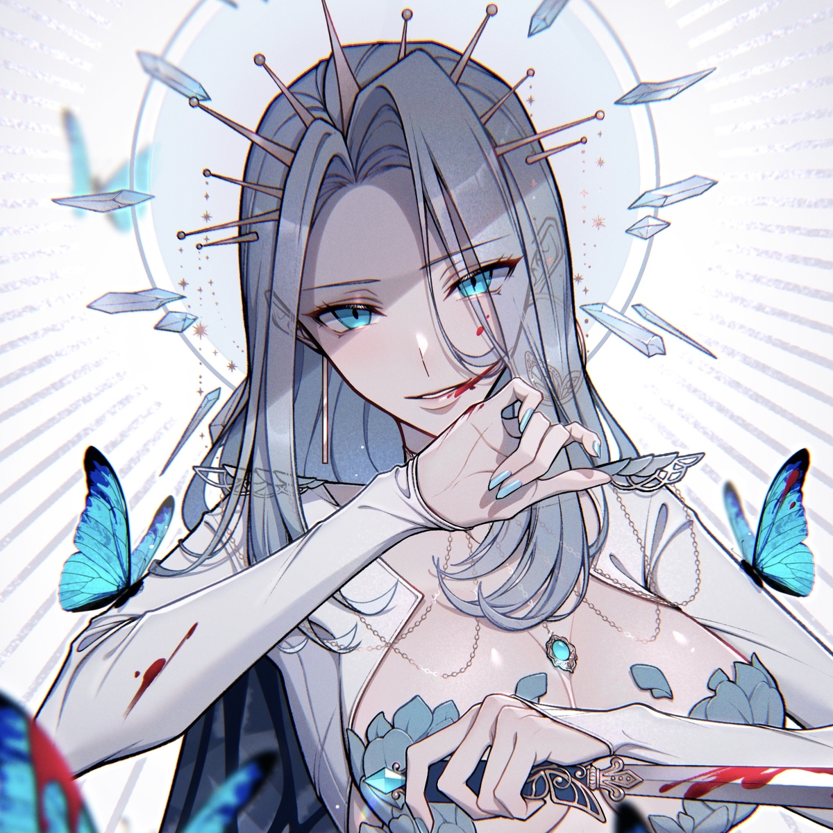 This is a pixiv picture whose title is Skeb/ファンアート.