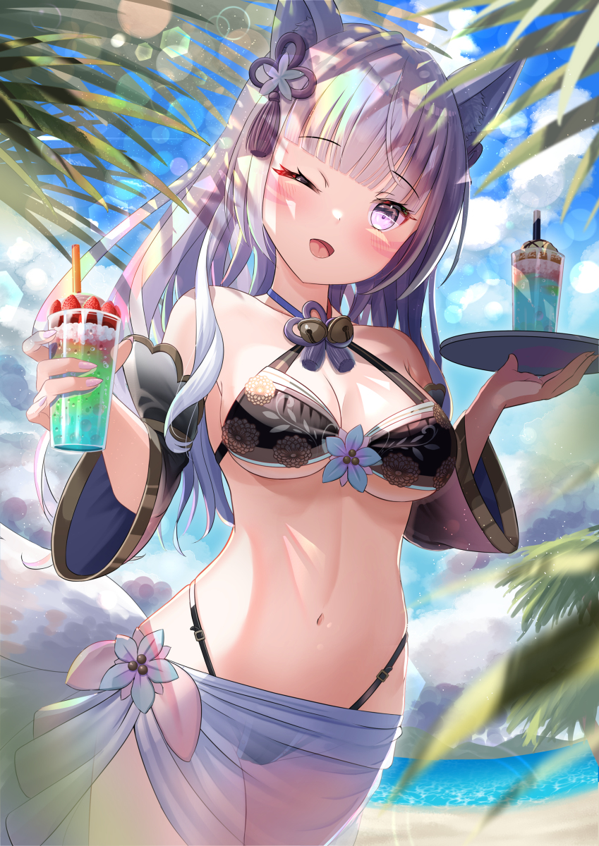 This is a pixiv picture whose title is 沙月りりか.