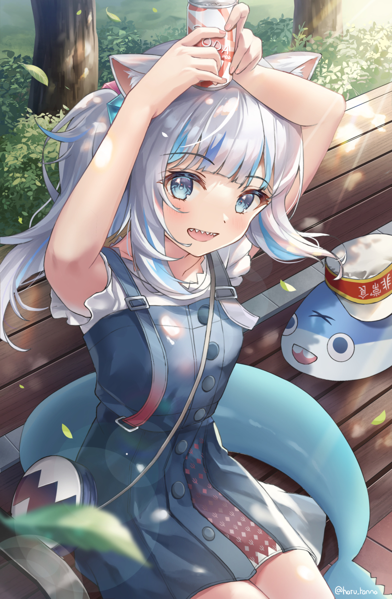 This is a pixiv picture whose title is Gawr Gura!.