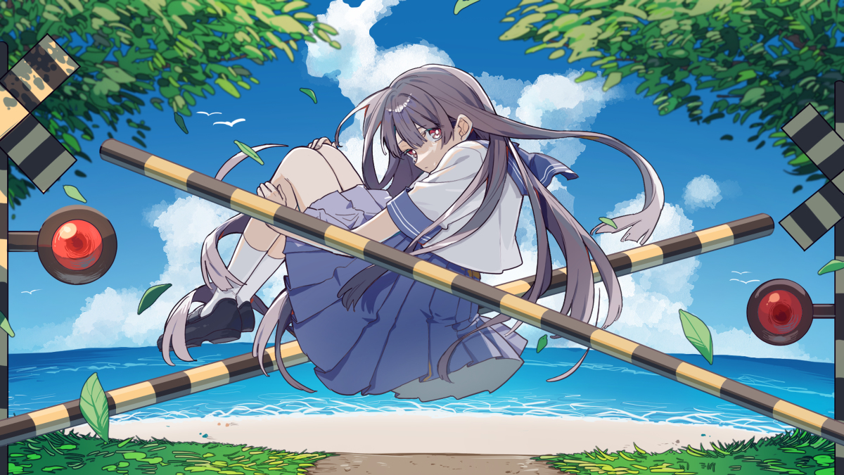 This is a pixiv picture whose title is 夏.