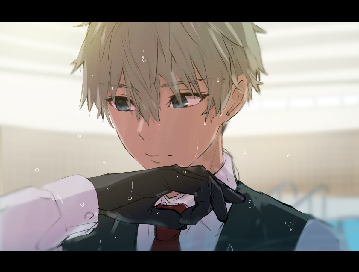 This is a pixiv picture whose title is 濡れロイド.