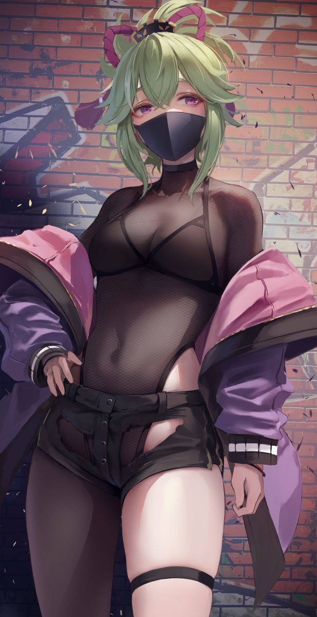 This is a pixiv picture whose title is 久岐忍.