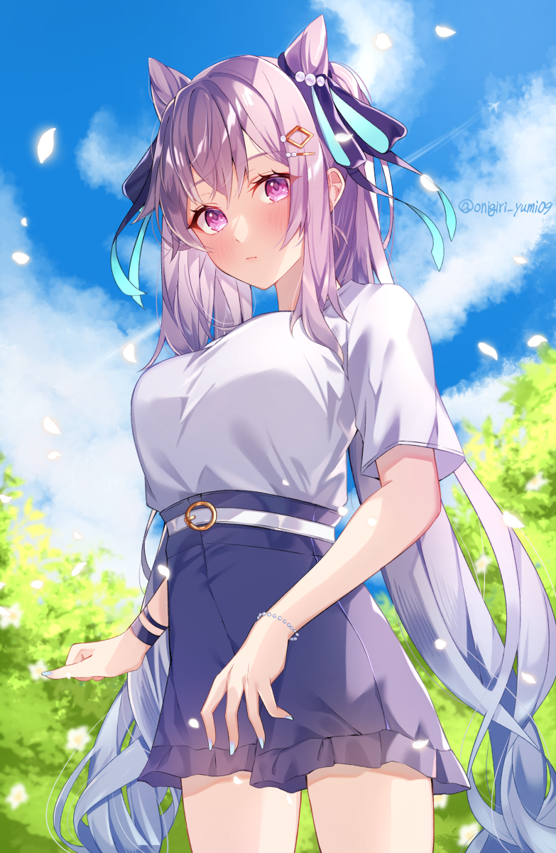 This is a pixiv picture whose title is 刻晴.