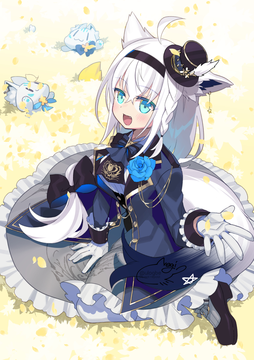 This is a pixiv picture whose title is 白上フブキ.