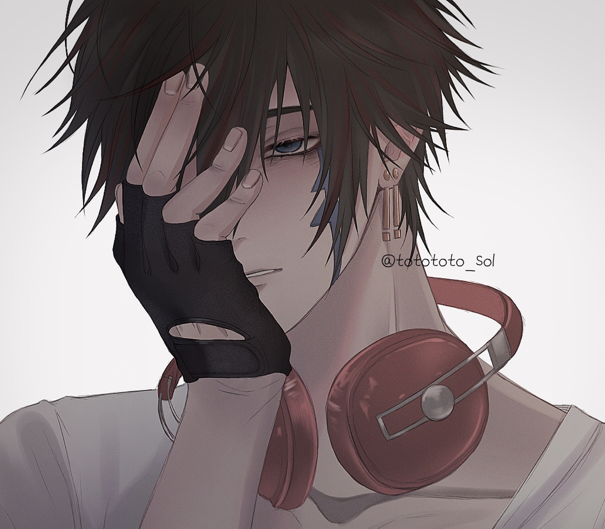This is a pixiv picture whose title is 怒るって凄く疲れる.