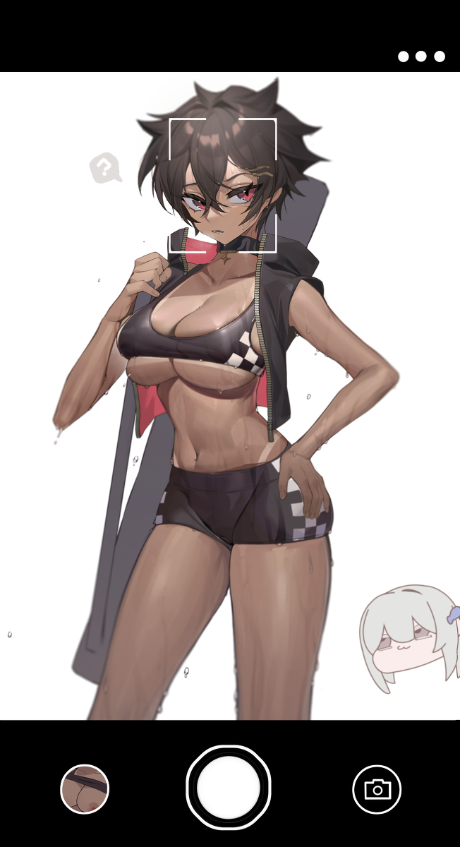 This is a pixiv picture whose title is 久见老师的oc.