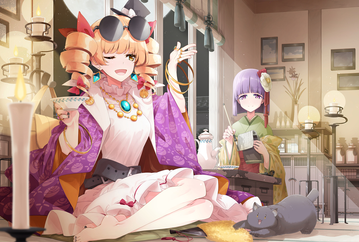 This is a pixiv picture whose title is 取材.