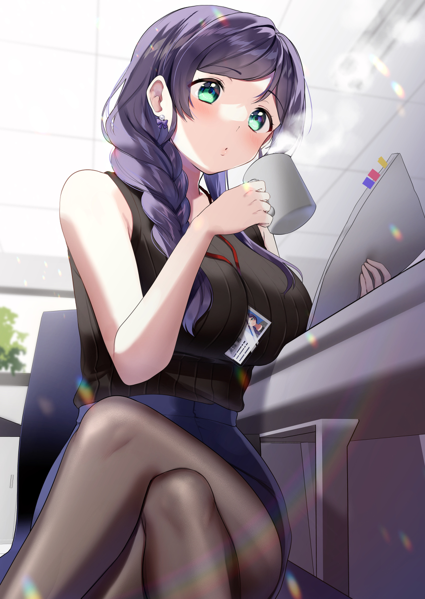 This is a pixiv picture whose title is 東條先輩.