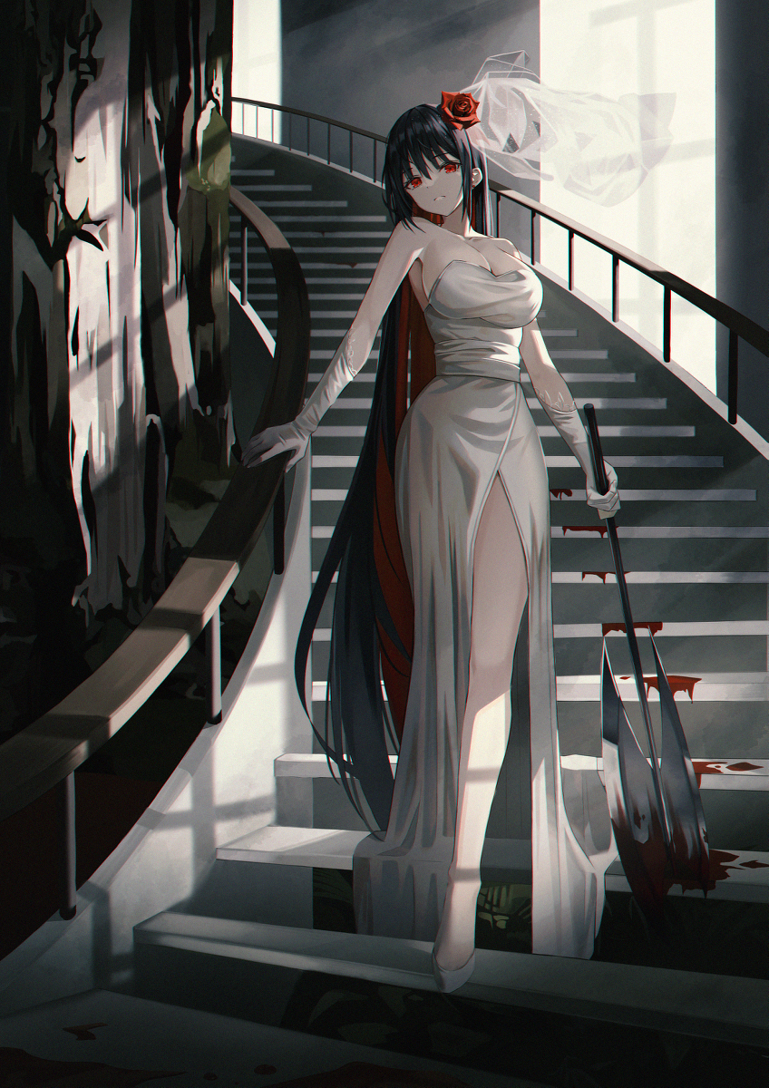 This is a pixiv picture whose title is Honeymoon.