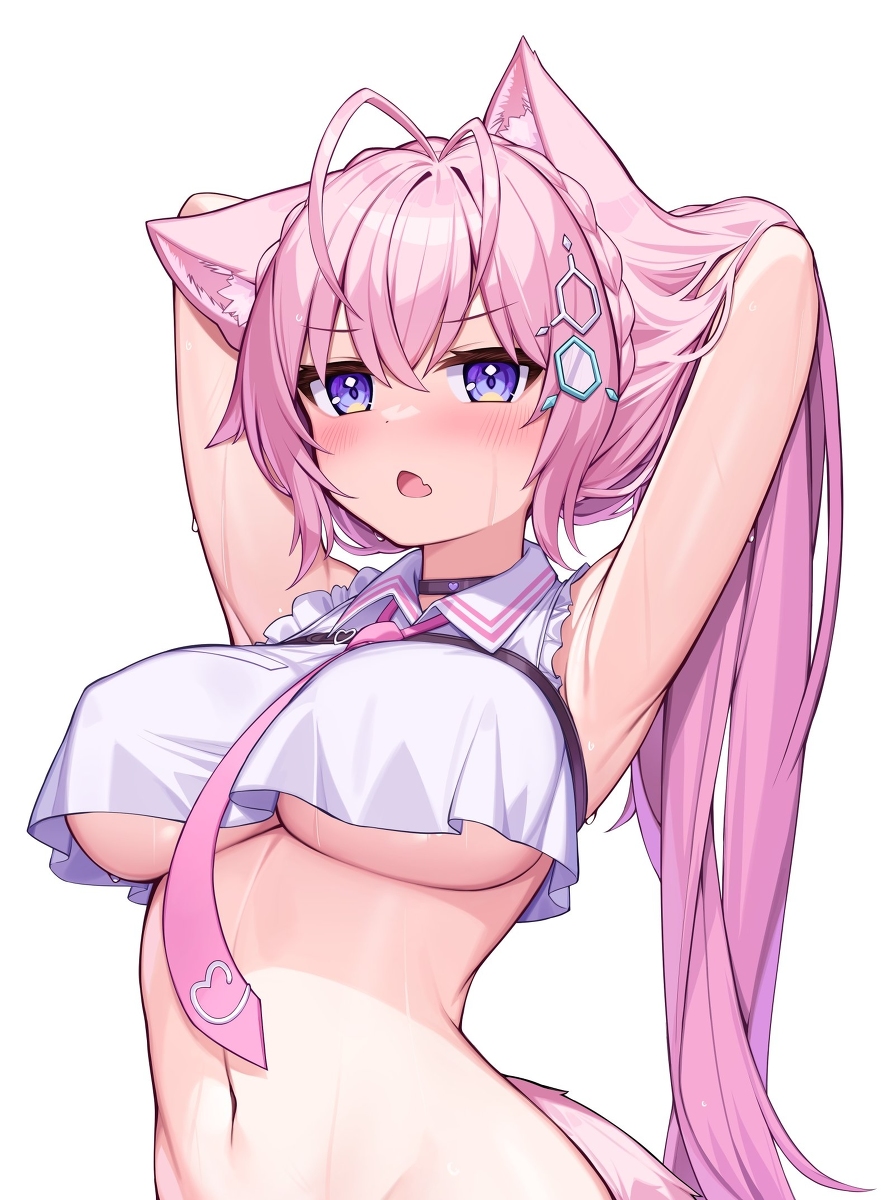 This is a pixiv picture whose title is 暑いこよりちゃん .